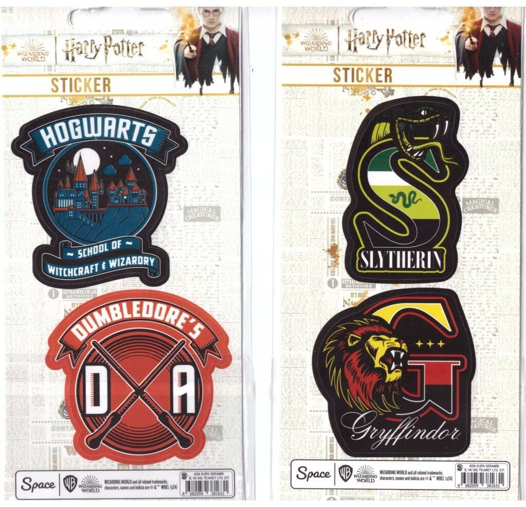 HARRY POTTER HARRY POTTER PASTA HOGWARTS STICKER