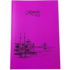 KOMEKS PP KAPAK DEFTER A4 80YP KARELI (0081)