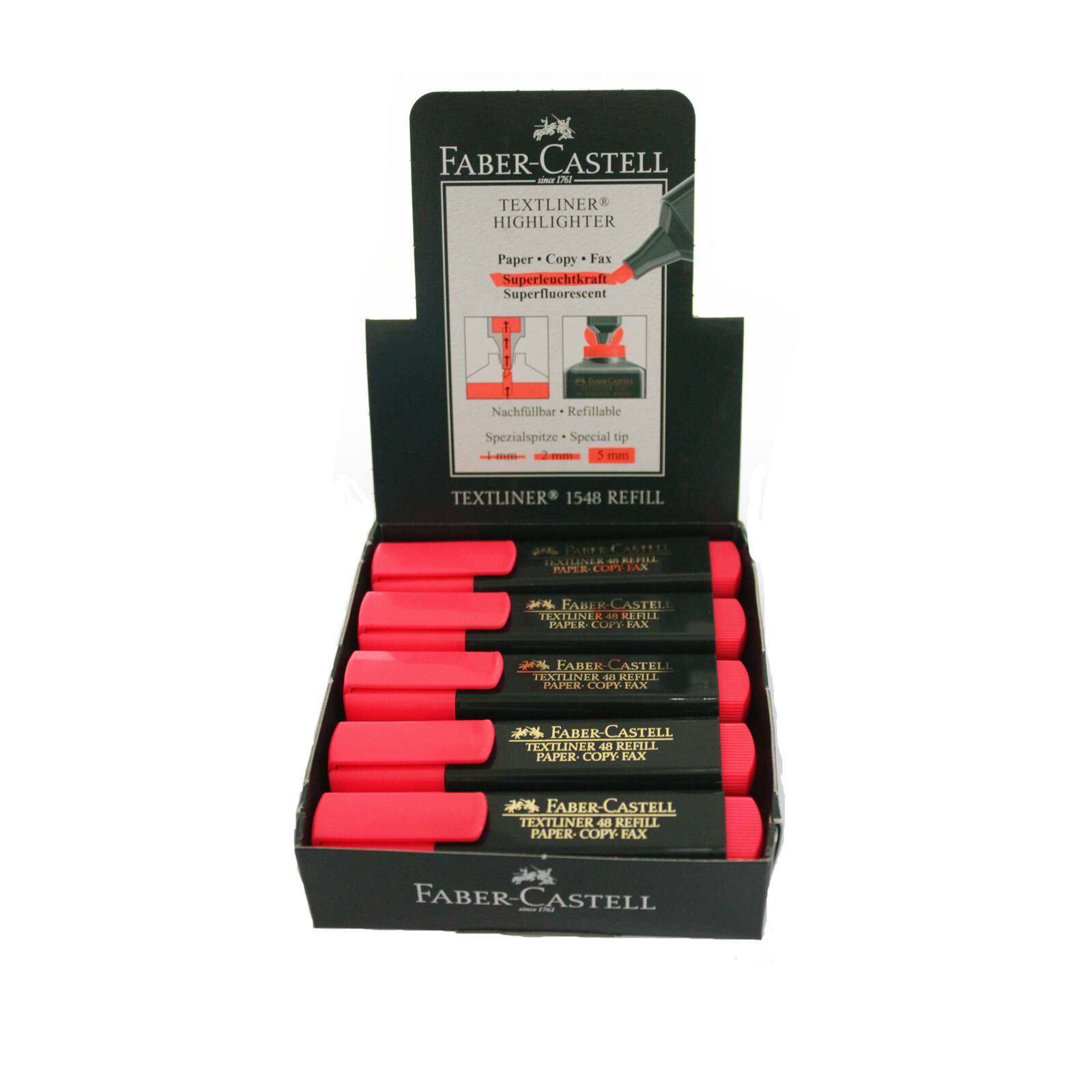 FABER FOSFORLU KALEM PEMBE 10 LU (5030154828)
