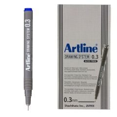 ARTLINE CIZIM KALEMI 03mm MAVI 12 LI KUTU (233)