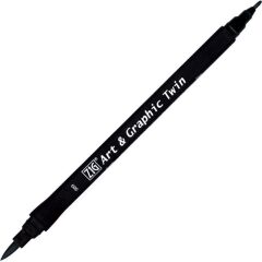 ZIG ART&GRAPHIC TWIN TUT-80 9 BLACK