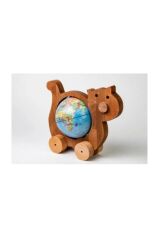 GURBUZ AHSAP HAYVANLAR DUNYASI KEDI