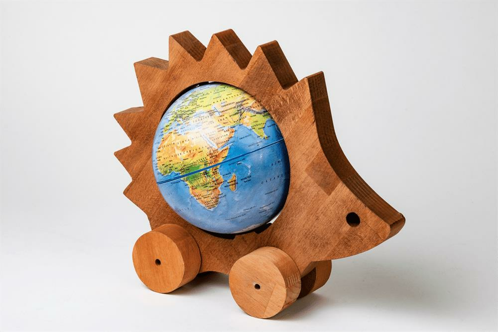 GURBUZ AHSAP HAYVANLAR DUNYASI KIRPI