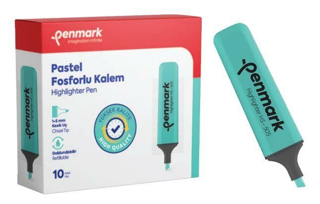 PENMARK FOSFORLU KALEM PASTEL NANE SEKERI 10L 5050