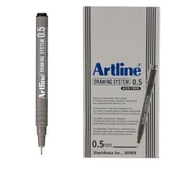 ARTLINE CIZIM KALEMI 05mm SIYAH 12LI KUTU (235)