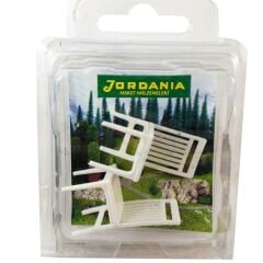 JORDANIA SANDALYE BEYAZ 1/025 JE07-E3025-03