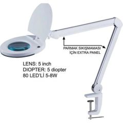 ACIKO SWAT HZB-129 MASAUSTU LED AYDINLATMALI 5X