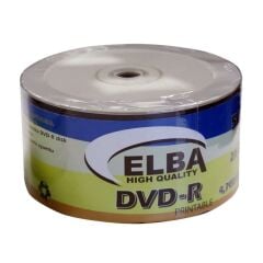 ELBA DVD-R PRINTABLE 4,7GB 120MIN.2X-16X 50LI