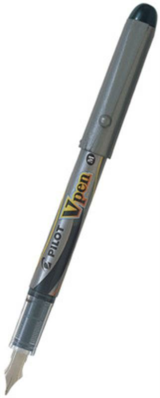 PILOT V-PEN DOLMAKALEM SILVER SIYAH