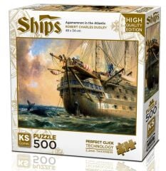 KS PUZZLE 500 PARCA HMS AGAMEMNON IN ATLANTIC