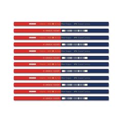 FABER KOPYA KALEMI KIRMIZI-MAVI 12 LI KUTU