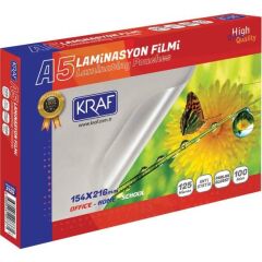 KRAF LAMINASYON FILMI A5 125mc 100 LU(2125)