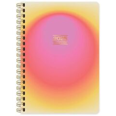 KESKIN AJANDA HAFTALIK 2025 A5 SPR.AURA 600079