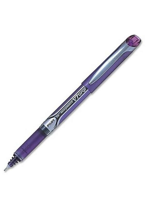 PILOT V7 GRIP 07 MOR IGNE UCLU ROLLER KALEM