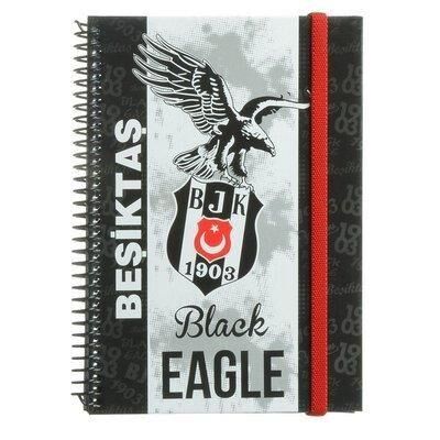 NOT DEFTERI BJK SERT KAPAK 14x21 50 YP.(551397)