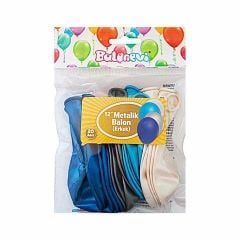 BALONEVI BALON METALIK ERKEK 20 LI