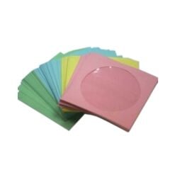 OFFICEMATE CD ZARF KARE 125X125 80GR MAVI 25LI