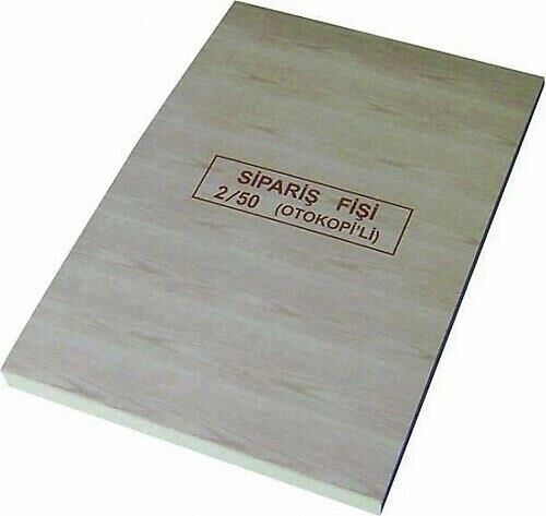 DILMAN SIPARIS FISI 16X22 2 NUSHA 50 SAYFA