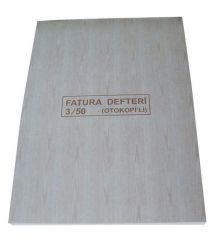 DILMAN FATURA DEFTERI 14x20 2 NUSHA