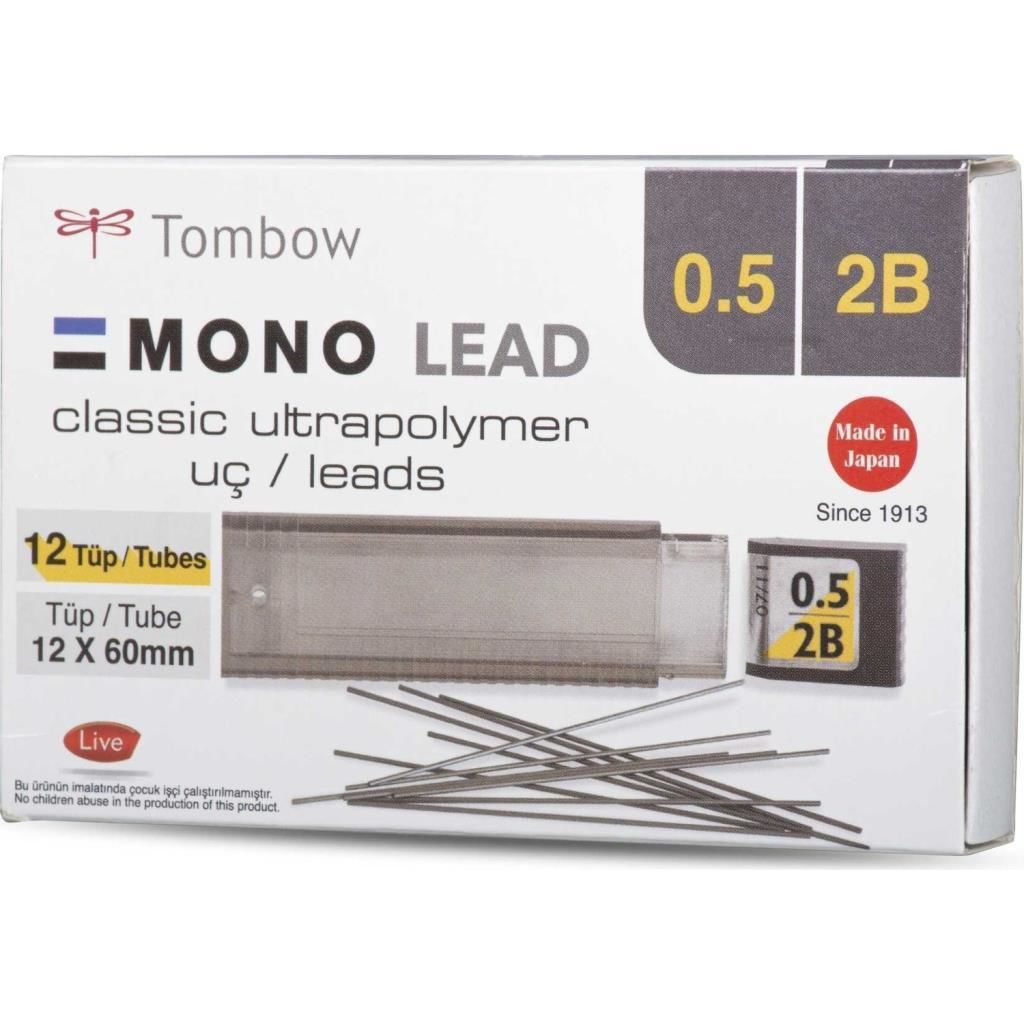 TOMBOW MONO LEAD KLASIK MIN 05 2B 12LI