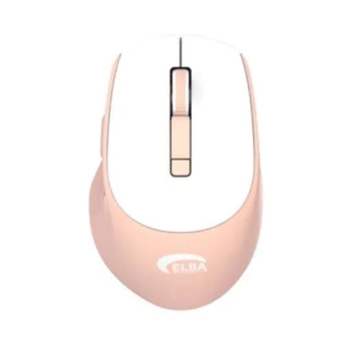 ELBA MOUSE KABLOSUZ PEMBE/BEYAZ 6D 2.4Ghz (B554)