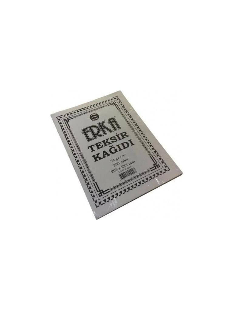TEKSIR KAGIDI A4 200LU BAFIX/ERKA/ALTINYILDIZ