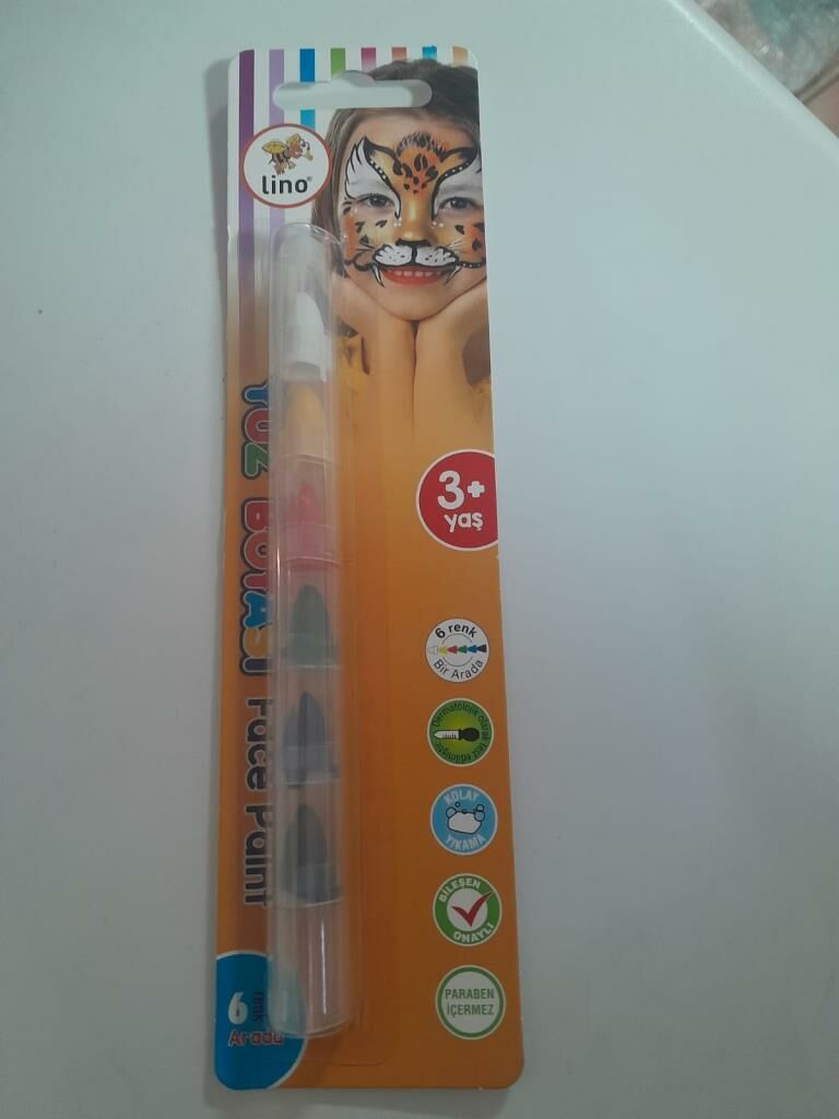 LINO YUZ BOYASI 6 IN 1 YIKANABILIR LN-902