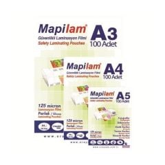 MAPI LAMINASYON FILMI A4 125 MIC 100 LU
