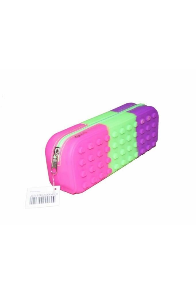 BAFIX SILIKONLU RENKLI KALEM CANTASI (201605012)