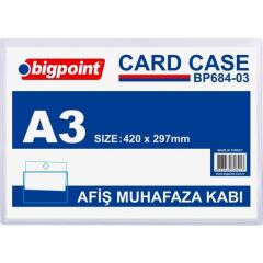 BIGPOINT TABELA POSETI AFIS MUHAFAZA A3 (BP684-03)
