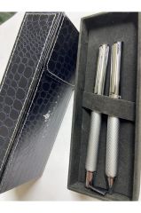 STEELPEN PLUS TUKENMEZ+D.KALEM SET KROM (5082)