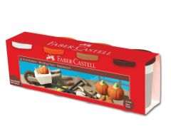 FABER OYUN HAMURU 4x130gr.TOPRAK RENKLERI (520GR)