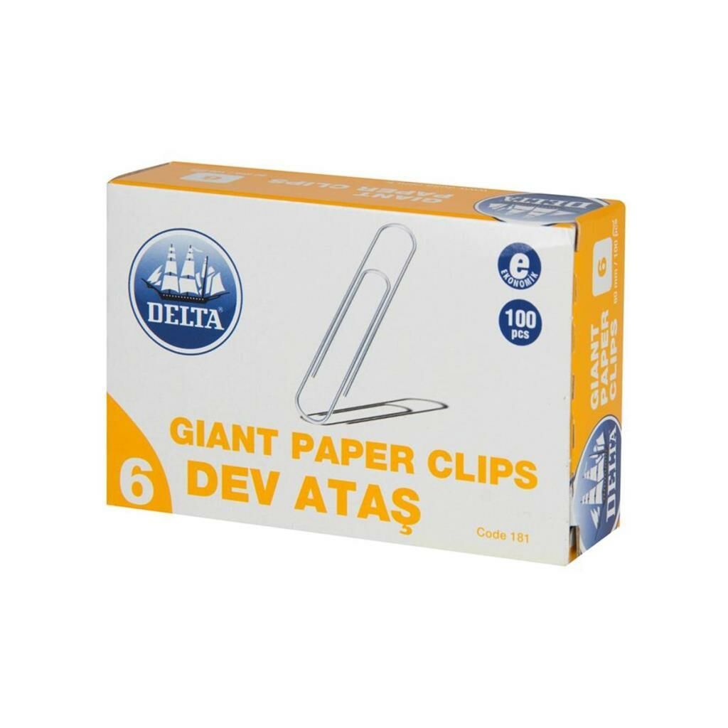 DELTA ATAS NO:6 1 KUTU 60mm (100 ADET)(181)