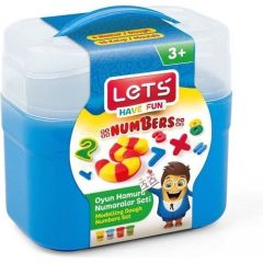 LETS OYUN HAMURU NUMARALAR SETI 19 PARCA (8497)