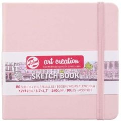 TALENS ART SKETCH BLOCK  P.PINK 12X12 140gr
