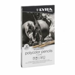 LYRA REMBRANDT POLYCOLOR GRI TONLAR 12LI METAL KUT