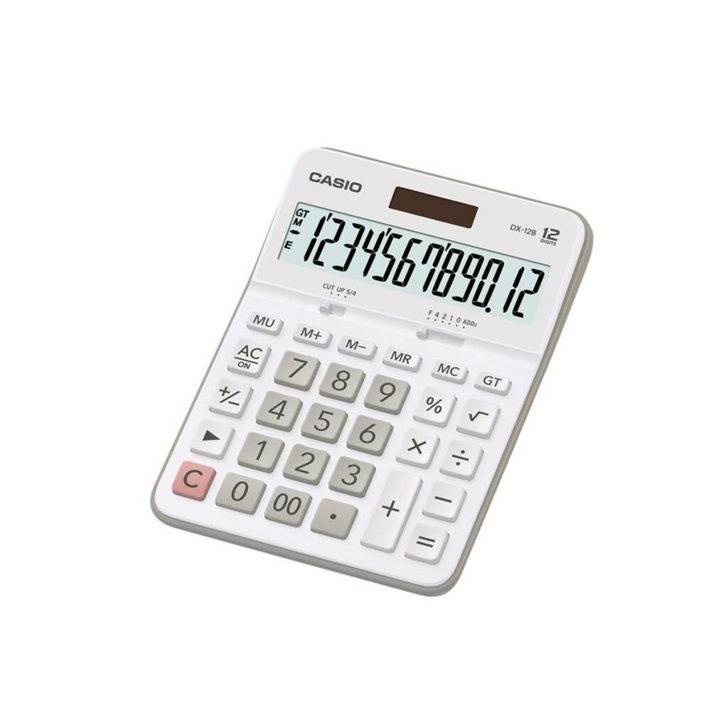 HESAP MAKINESI CASIO MASA USTU (DX-12B)