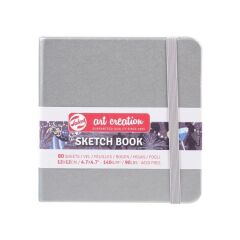 TALENS ART SKETCH BLCK S.SLVR.12X12 140gr