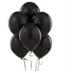 BALONEVI BALON BASKISIZ 12 ınc SIYAH 100 LU