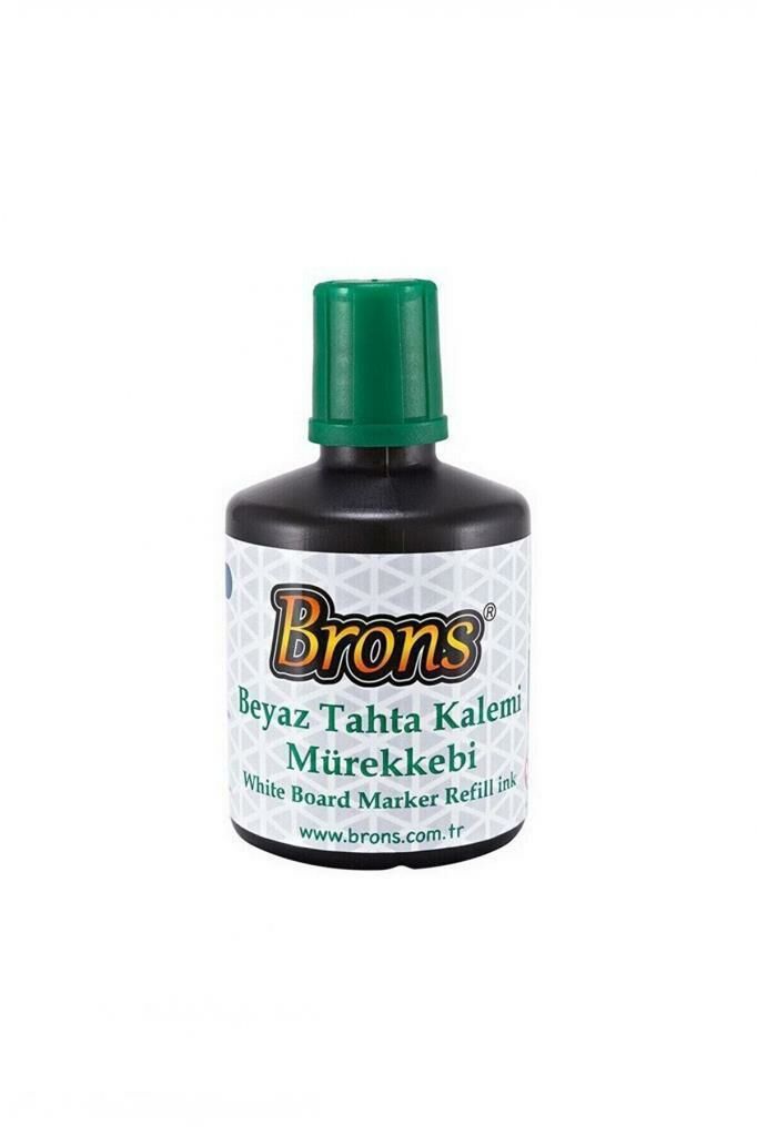 BRONS 100ml BOARD MARKER MUREKKEBI YESIL (BR-363)
