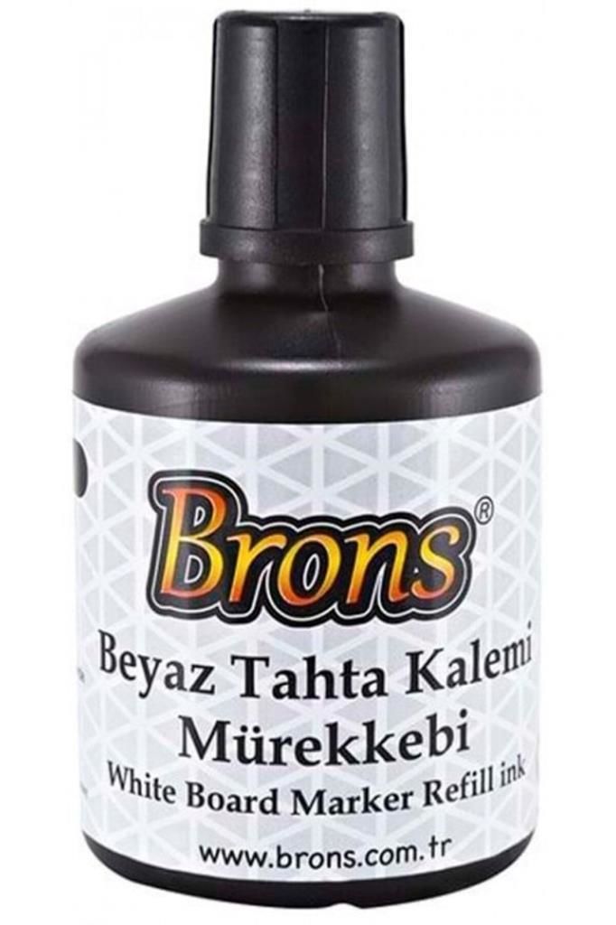 BRONS 100ml BOARD MARKER MUREKKEBI SIYAH(BR-353)