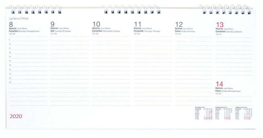 BAYINDIR MASA TAKVIMI SPR. K.KAPAK 15.5x32.5(0200)