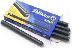 PELIKAN DOLMA KALEM KARTUSU UZUN SIYAH 5LI (GTPS)