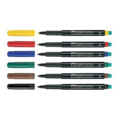 FABER ASETAT KALEMI KARISIK RENK TEKLI