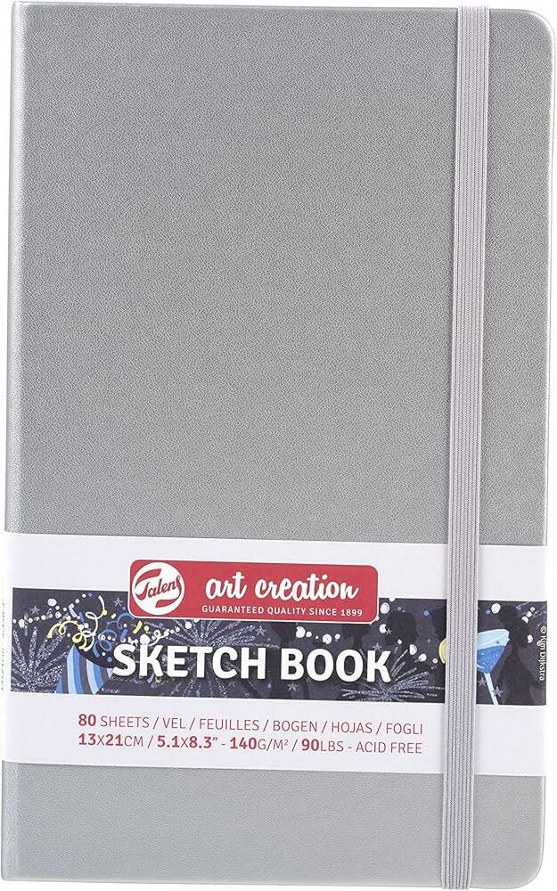 TALENS ART SKETCH BLCK S.SLVR.13X21 140gr