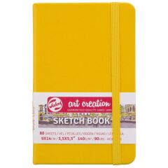 TALENS ART SKETCH BLOCK G.YELLOW 9X14 140gr