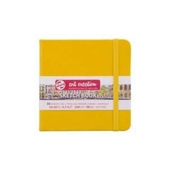 TALENS ART SKETCH BLOCK G.YELLOW 12X12 140gr