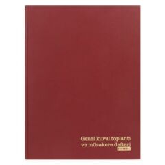 BAYINDIR GENEL KURUL TOP.VE MUZAKERE DEFTERI 144YP