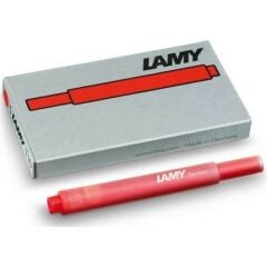 LAMY DOLMA KALEM KARTUSU KIRMIZI 5 LI (T10)