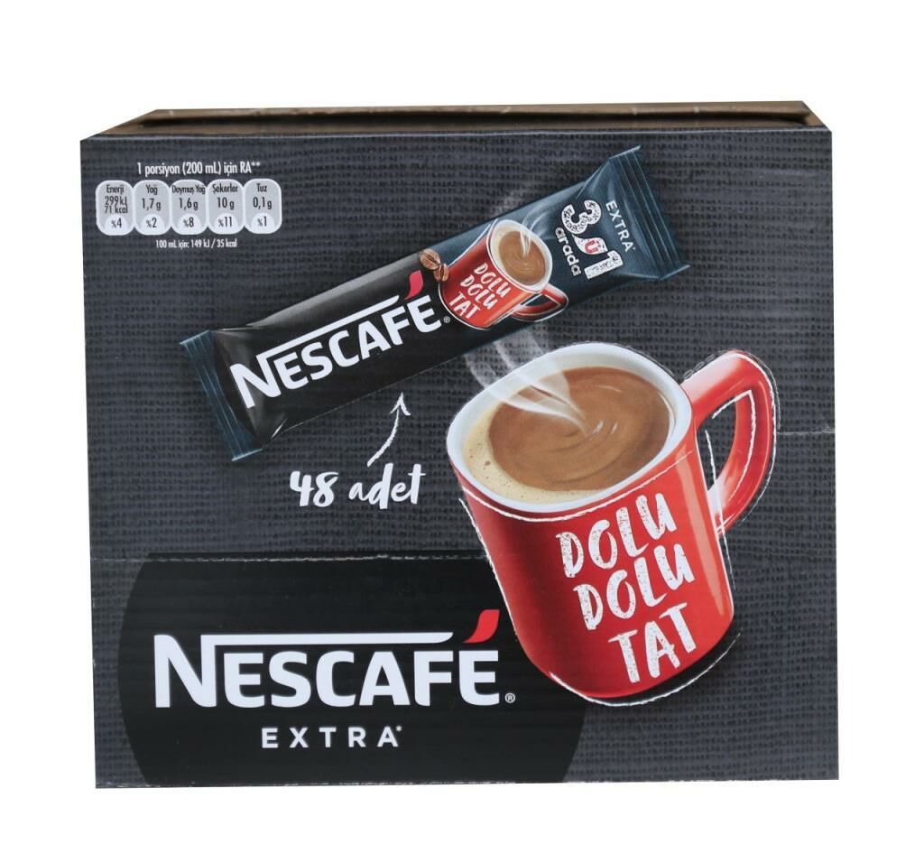 NESTLE NESCAFE 3U1 ARADA  EXTRA 48 Ad